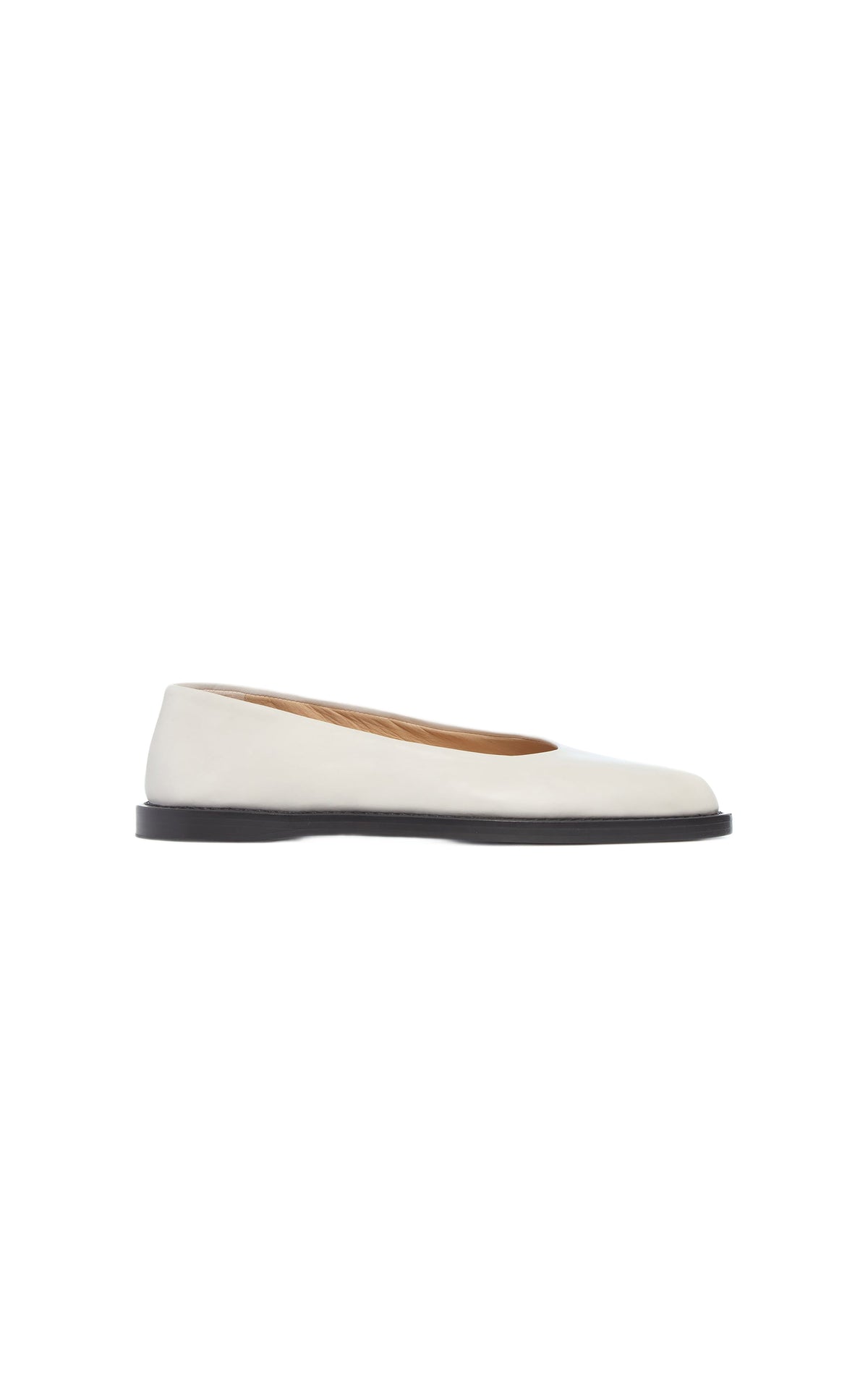 Cream / Ballerines Kati en cuir - Cream