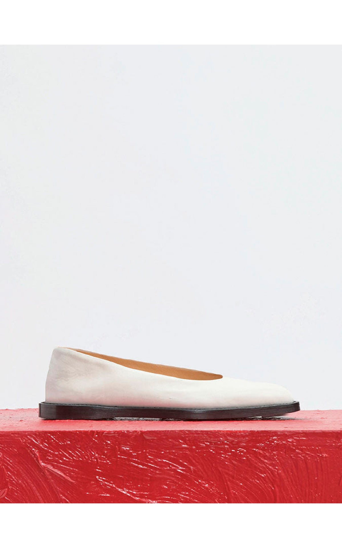 Kati Ballerina en crème calf