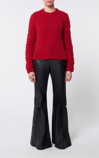 Scarlet Red / Pull Dalton en cachemire - Scarlet Red