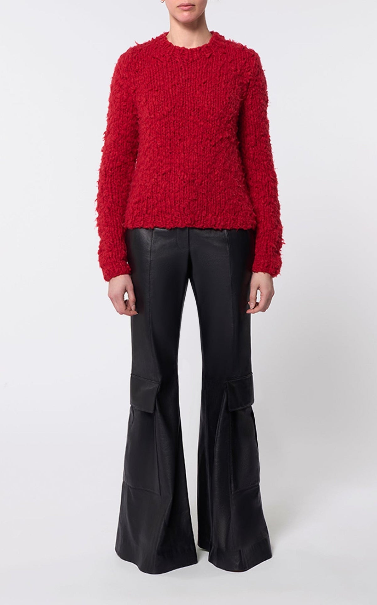 Scarlet Red / Pull Dalton en cachemire - Scarlet Red