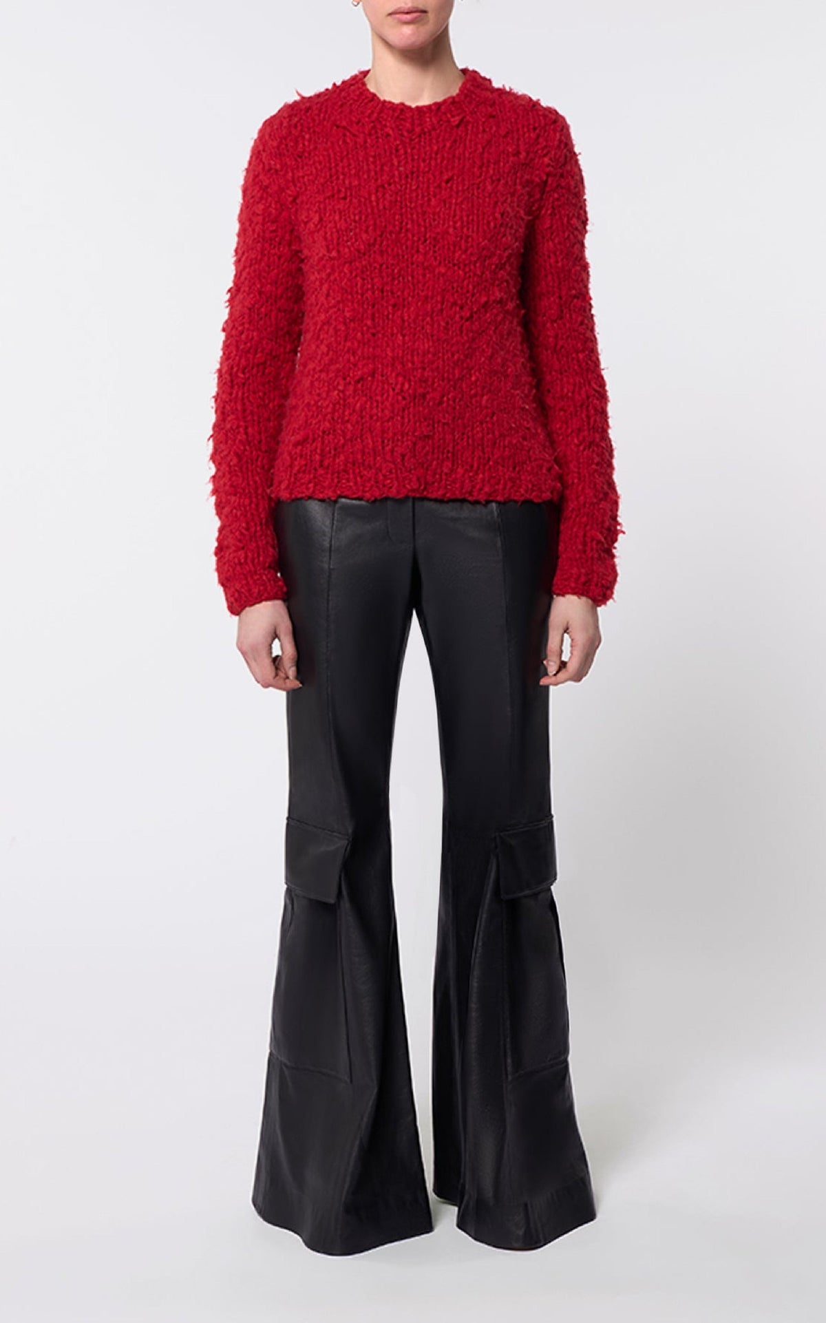 Dalton Sweater en rouge écarlate welflame g