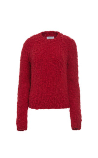 Scarlet Red / Pull Dalton en cachemire - Scarlet Red