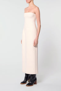 Ivory / Robe Immanuel en laine - Ivory