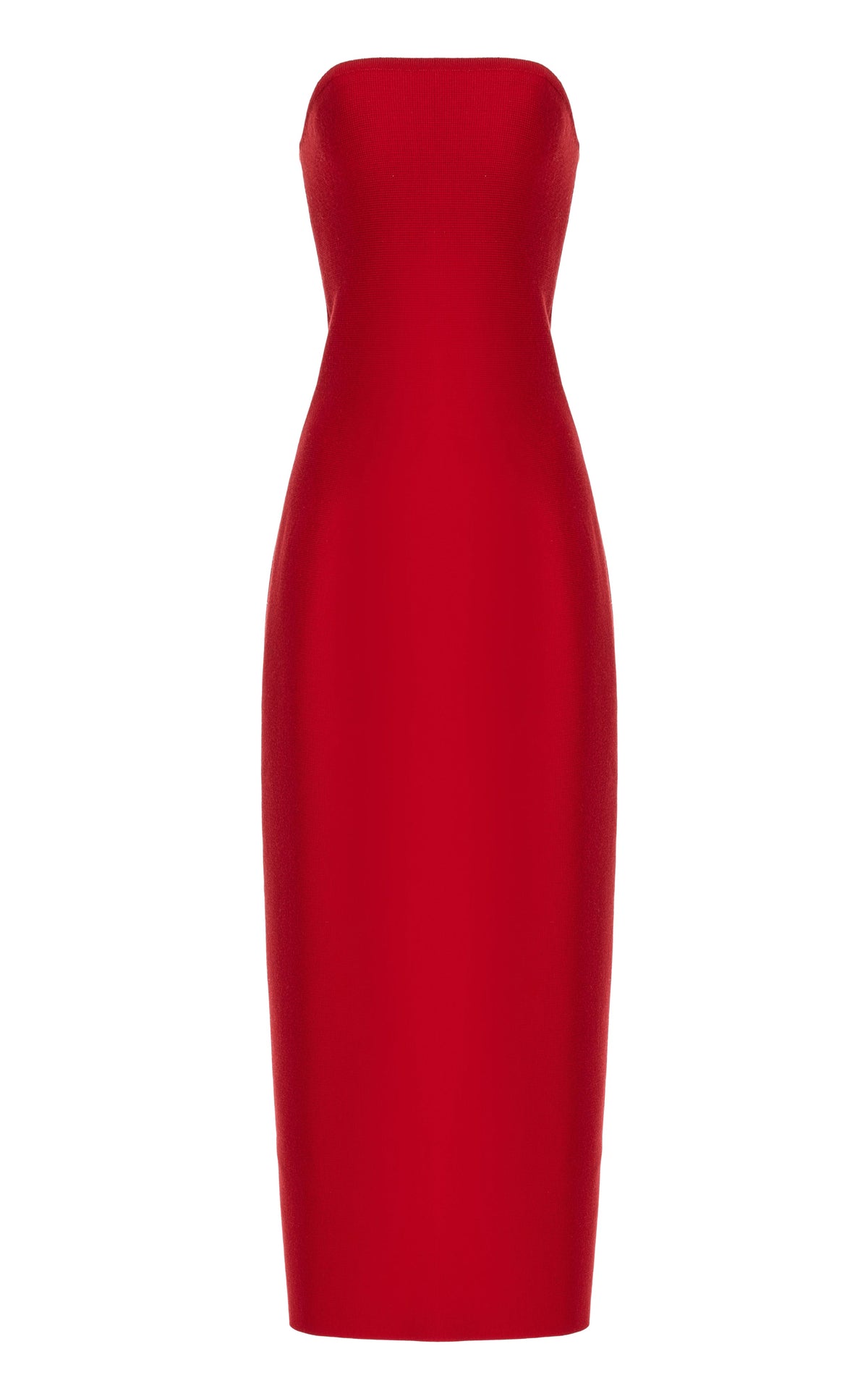 Scarlet Red / Robe Immanuel en laine - Scarlet Red