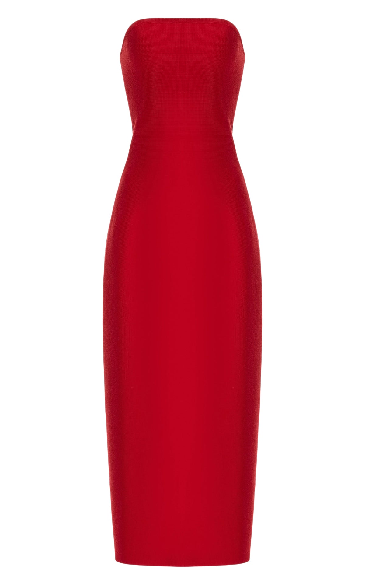 Scarlet Red / Robe Immanuel en laine - Scarlet Red