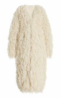 Ivory / Manteau Jantzen laine et cachemire - Ivory