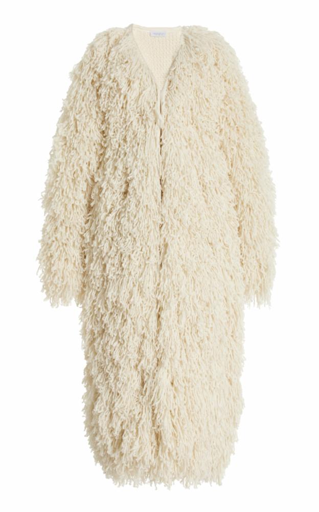 Ivory / Manteau Jantzen laine et cachemire - Ivory