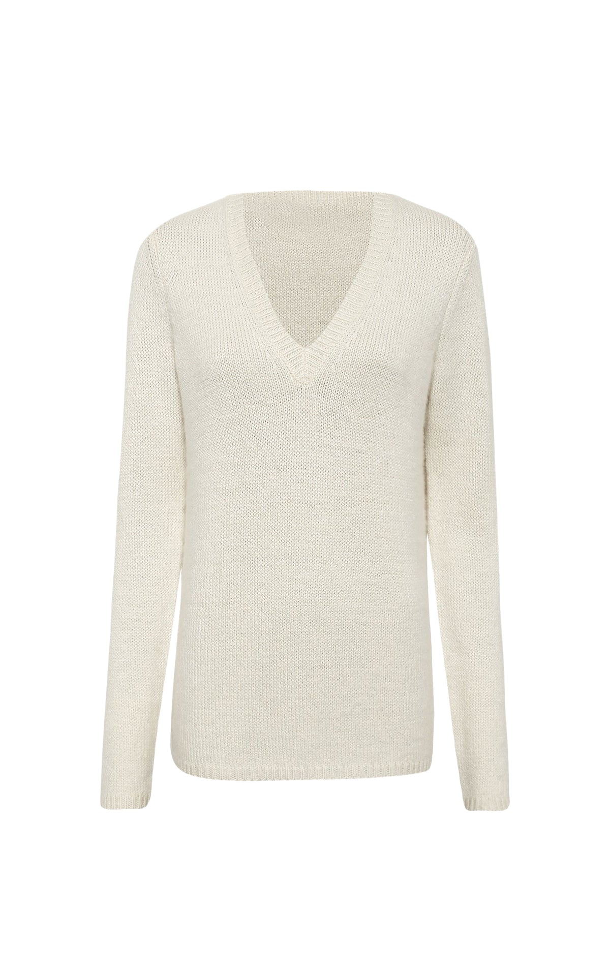 Ivory / Pull Isiah en cachemire - Ivory