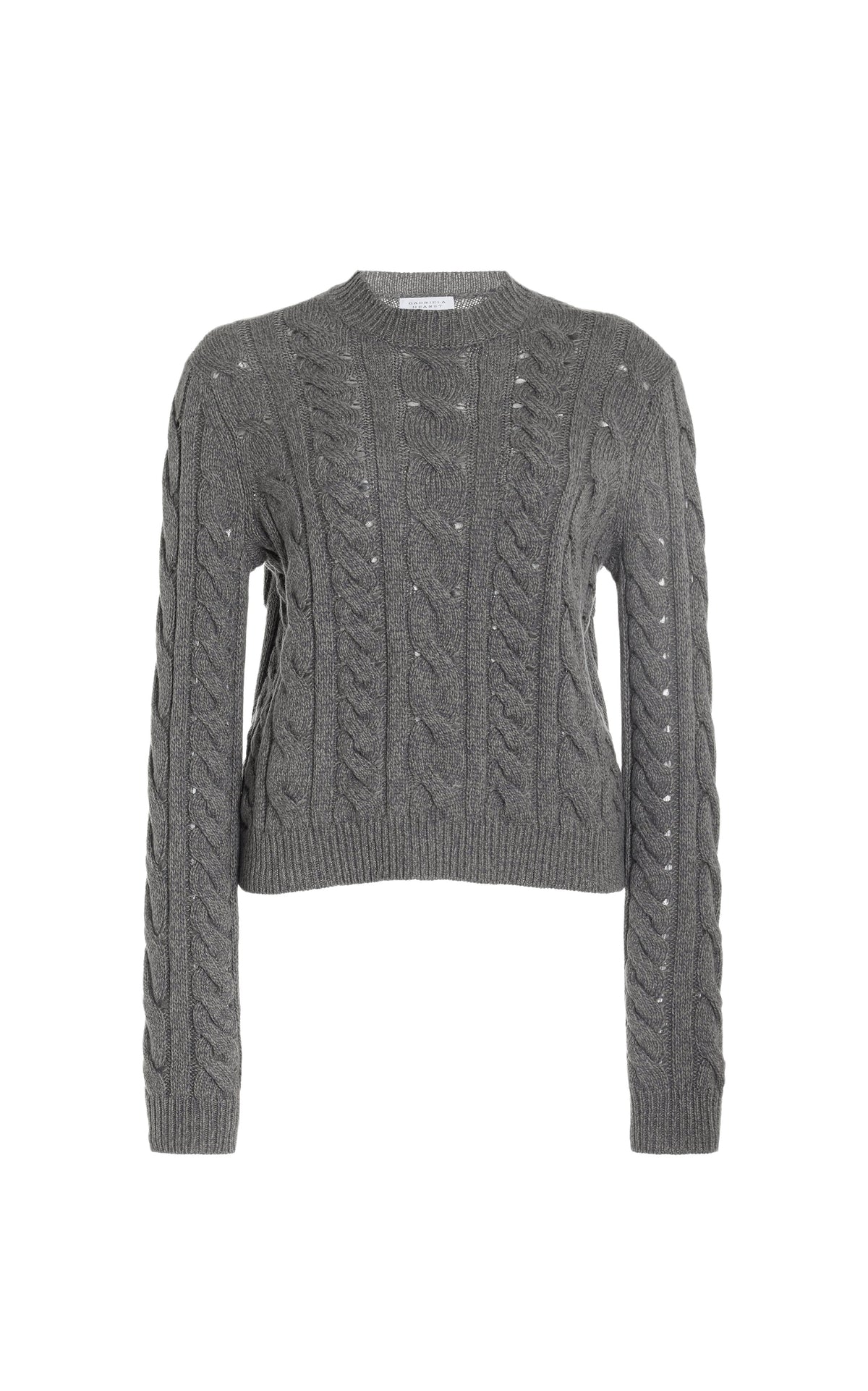 Dark Grey Multi / Pull Anthea en cachemire - Dark Grey Multi