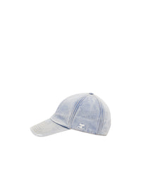 LIGHT BLUE WASH SIGNATURE BLUE DENIM CAP