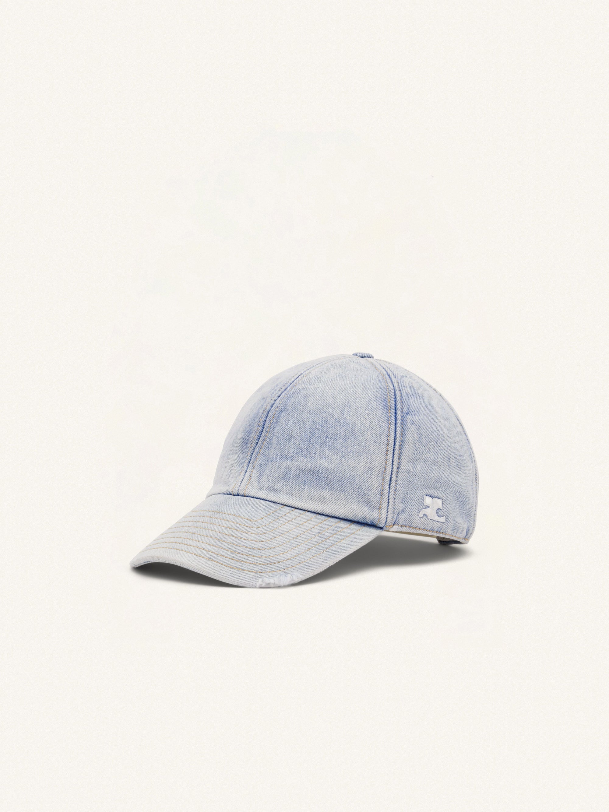 LIGHT BLUE WASH SIGNATURE BLUE DENIM CAP