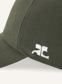 48pcs NEW / CASQUETTE COTON CLASSIQUE LOGO BRODÉ - Camouflage Green