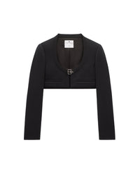 1pcs NEW / VESTE TAILLEUR COURTE HOLISTIQUE  - Black
