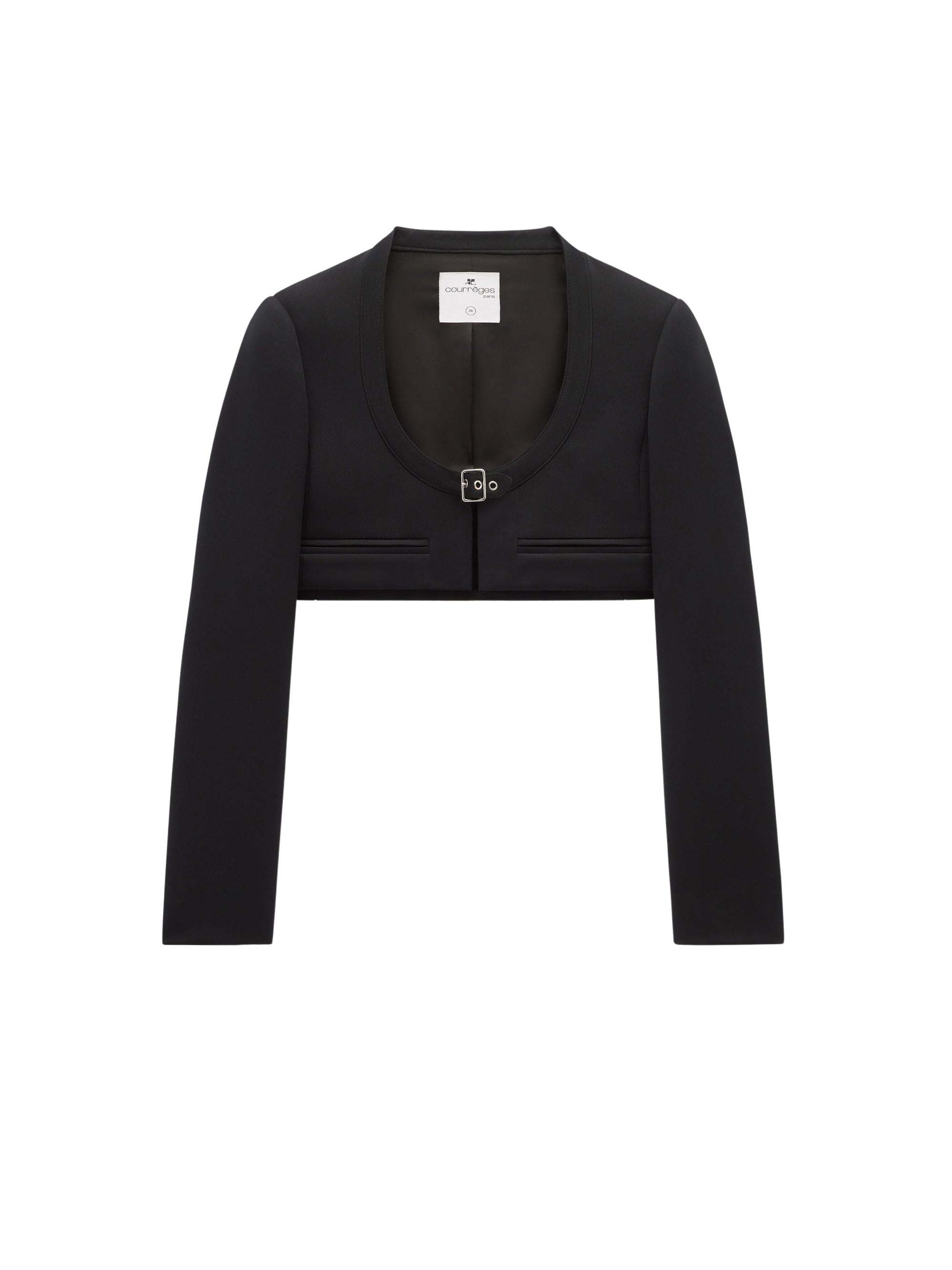 1pcs NEW / VESTE TAILLEUR COURTE HOLISTIQUE  - Black