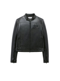 21pcs NEW / VESTE BIKER EN VINYLE  - Black