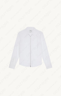 CHEMISE POPELINE ZIPPÉE