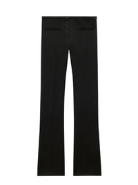 13pcs NEW / PANTALON TAILLEUR À BOUTONS  - Black