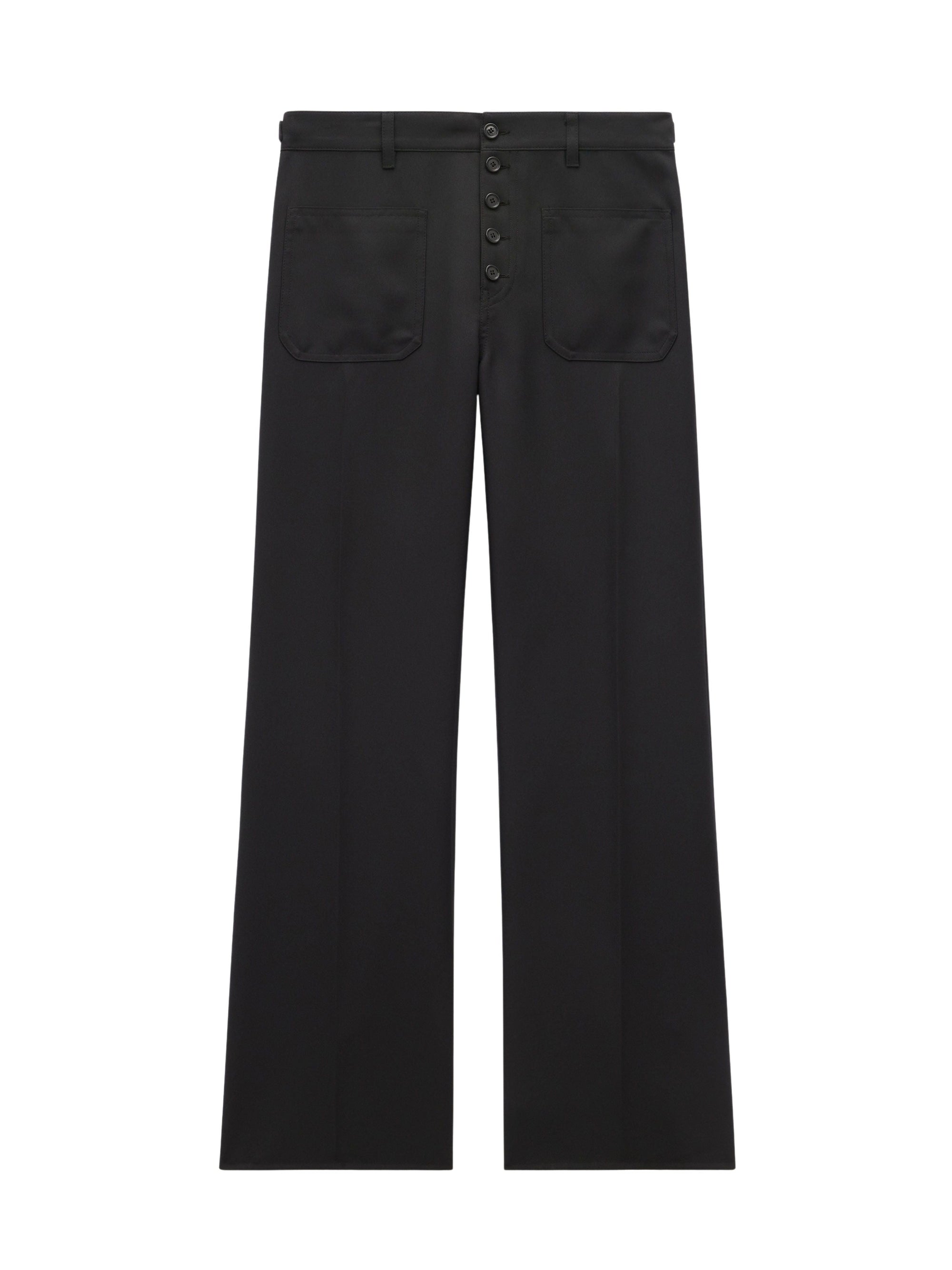 5pcs NEW / PANTALON BAGGY MULTIFLEX EN TWILL - Black