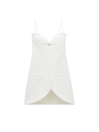 Robe Ellipse en vinyle - Heritage White