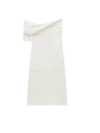 Heritage crepe dress - Heritage White