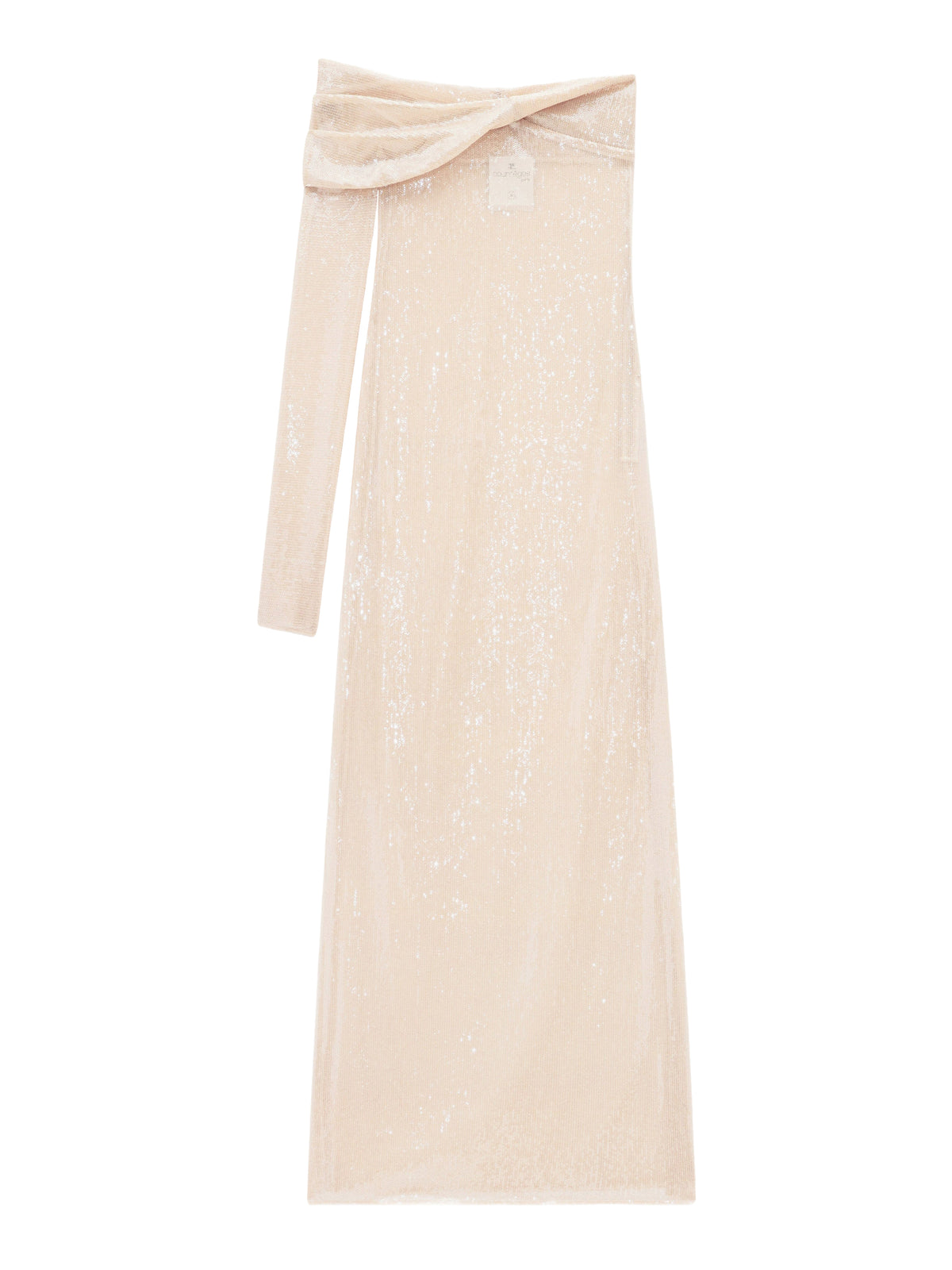 Robe longue asymétrique - Sand