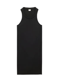 Robe longue Holistic en twill - Black