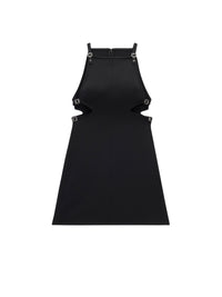 85pcs NEW / ROBE SLASH À SANGLE - Black