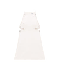 84pcs NEW / ROBE SLASH À SANGLE - Blanc cassé