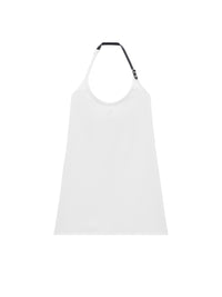 1pcs NEW / ROBE BABYDOLL À SANGLE - Heritage white