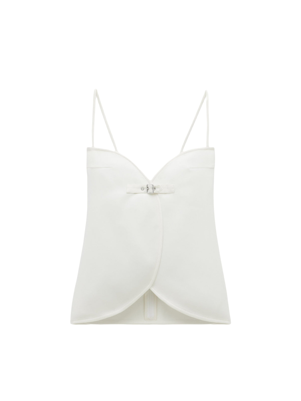Top Ellipse en sergé - Heritage White
