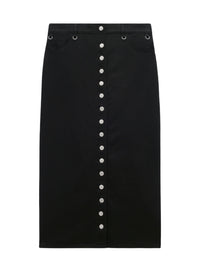 Jupe multiflex en denim - Black