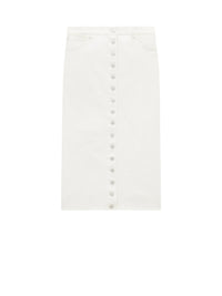 21pcs NEW / JUPE MULTIFLEX EN DENIM  - Heritage white