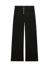 Pantalon baggy en denim - Black