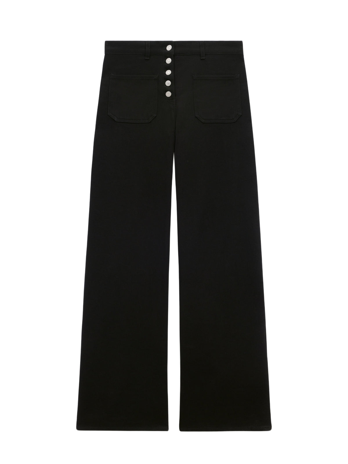 Pantalon baggy en denim - Black