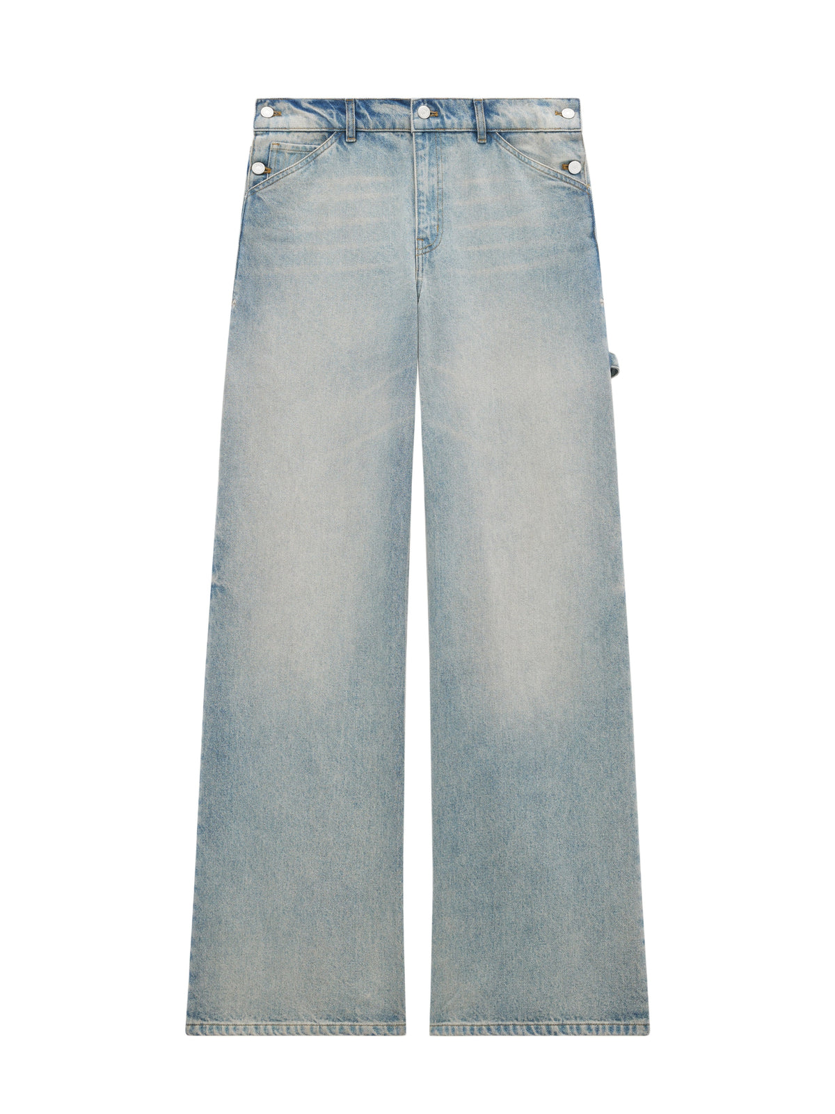 PRIX MARQUE : 120 / PANTALON BAGGY SAILOR EN DENIM