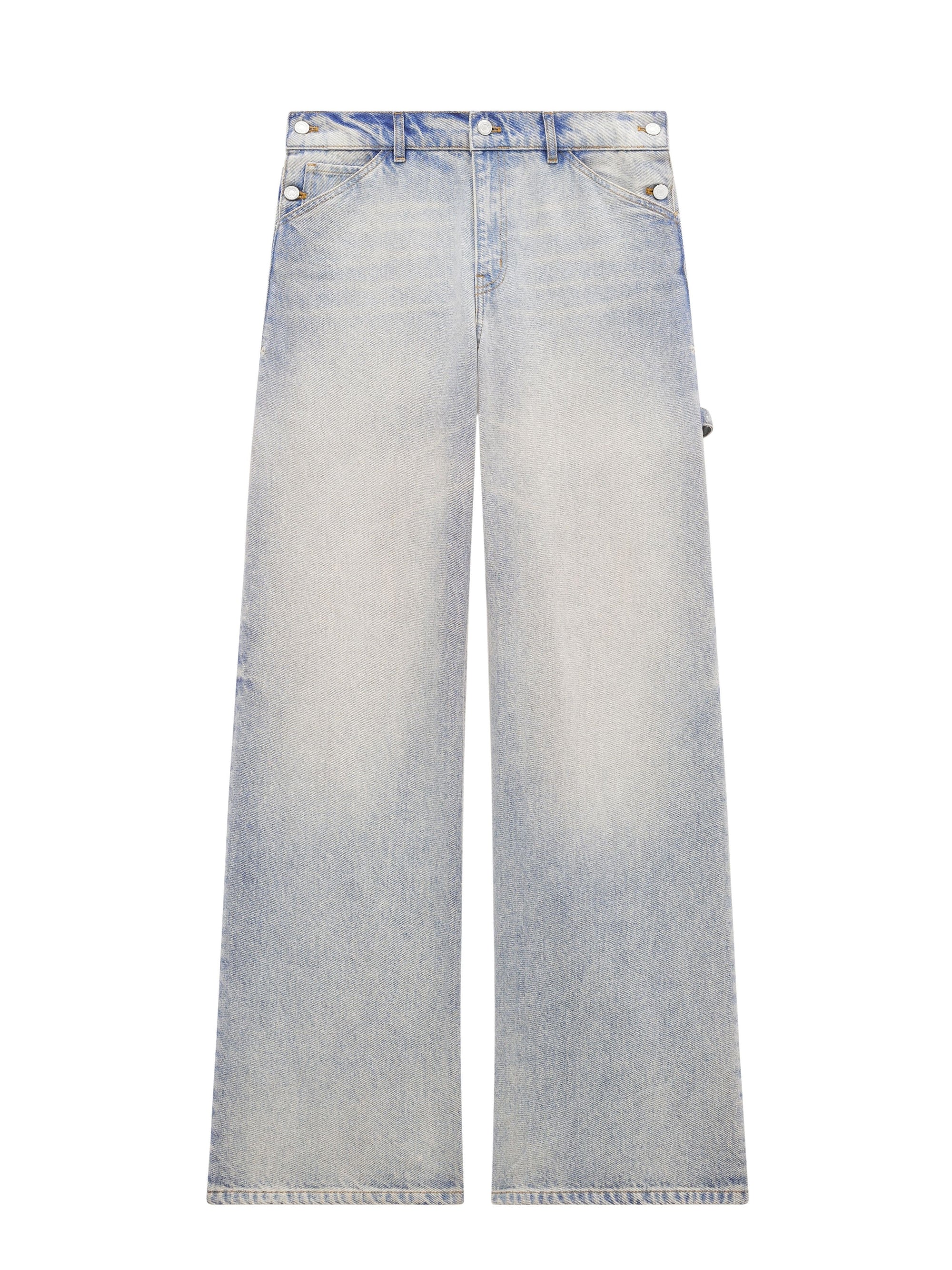 25pcs NEW / PANTALON BAGGY SAILOR  - Light blue wash