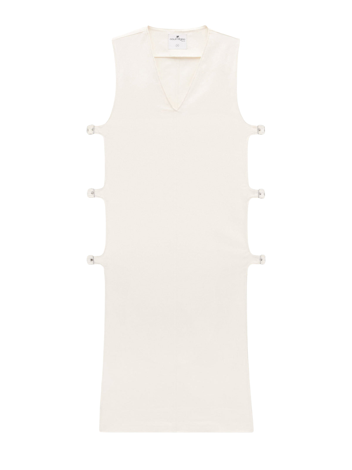 Long denim tunic - Heritage White