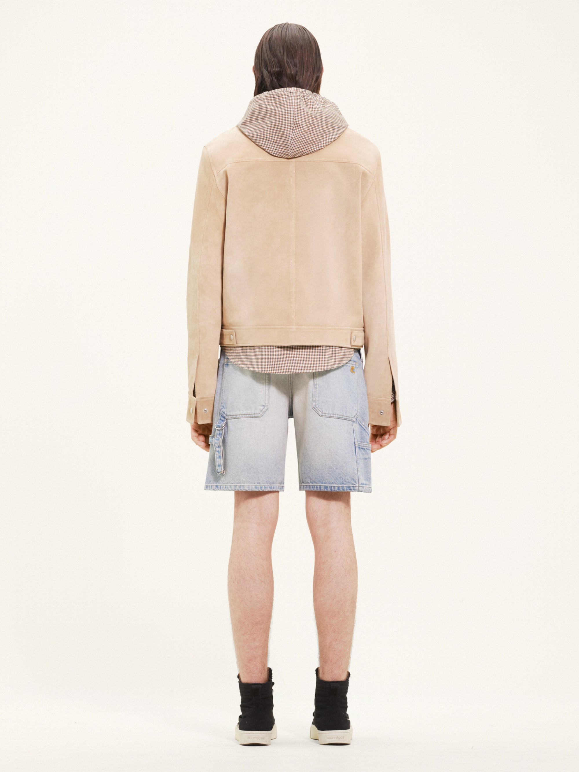10pcs NEW / SHORT SAILOR EN DENIM  - Light blue wash