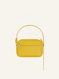 27pcs NEW / SAC CAMERA "SLIM" EN CUIR - Ocre