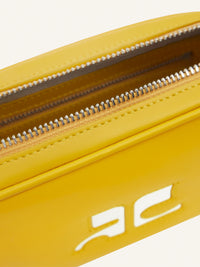 27pcs NEW / SAC CAMERA "SLIM" EN CUIR - Ocre