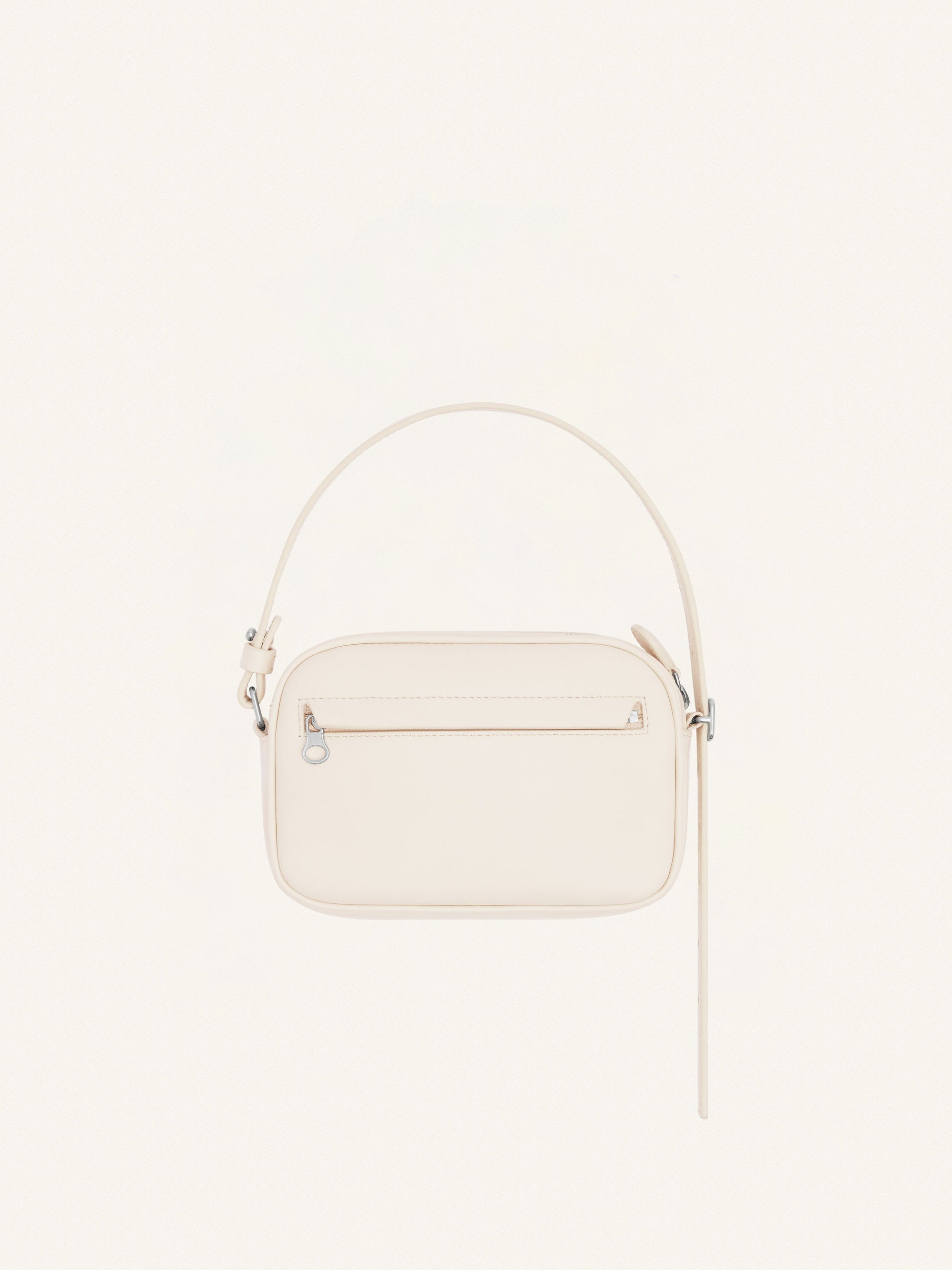 34pcs NEW / SAC CAMERA "SLIM" EN CUIR - Mastic grey