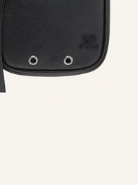 80pcs NEW / POCHETTE CANVAS 01 EN CUIR    - Black