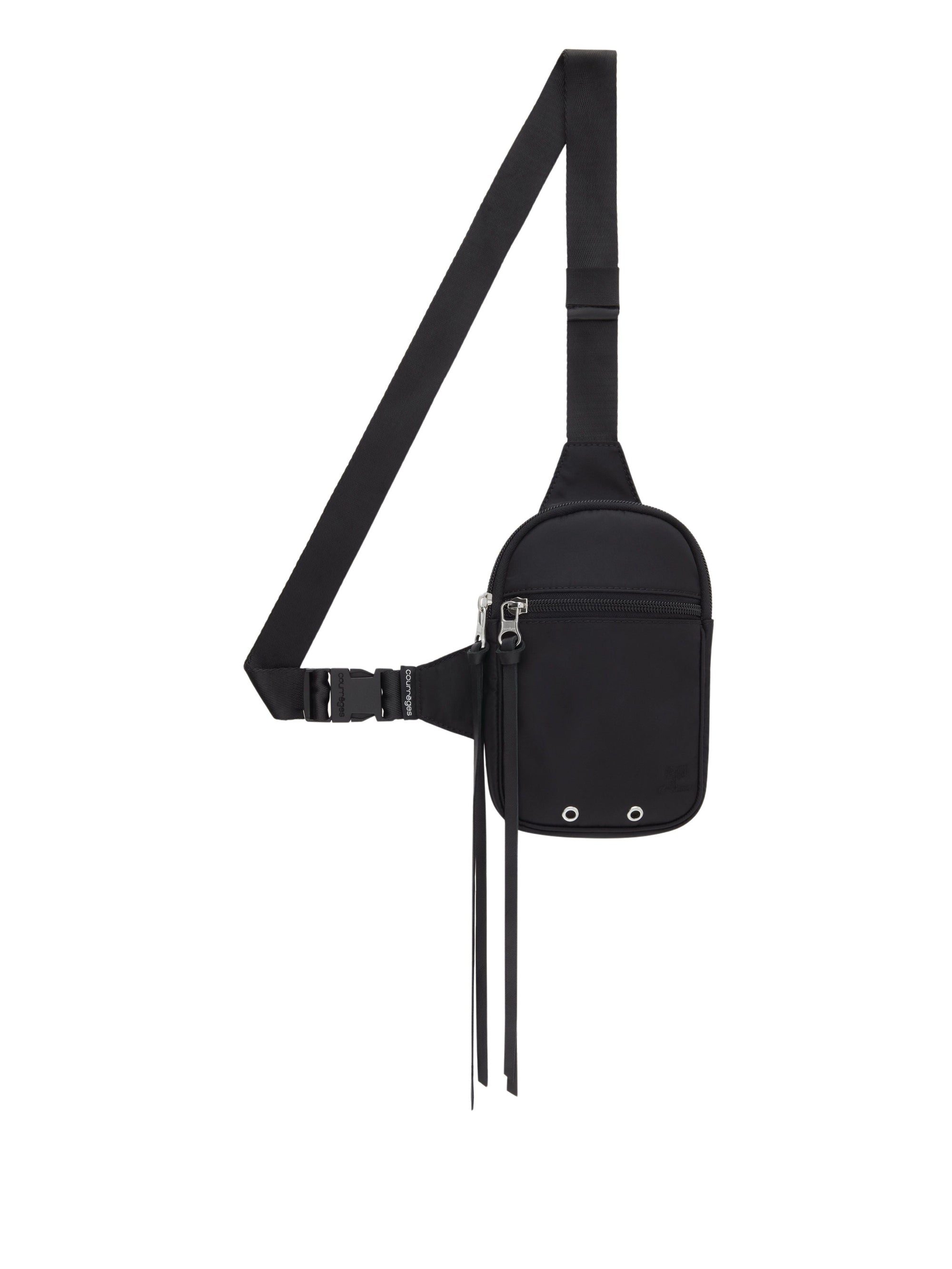 62pcs NEW / CANVAS 01 POCHETTE CROSS BODY EN NYLON   - Black