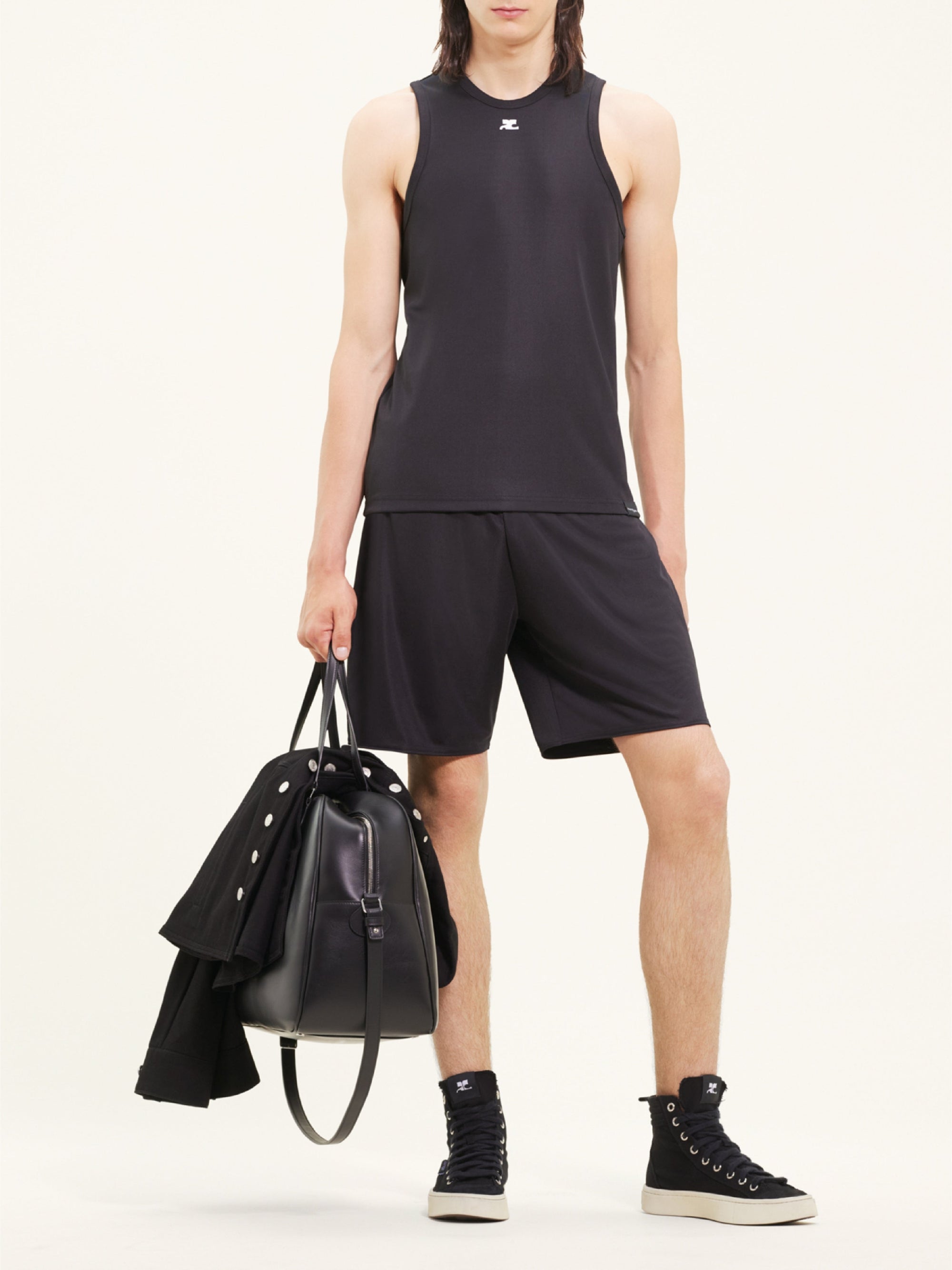 34pcs NEW / DÉBARDEUR SPORT LYCRA  - Black