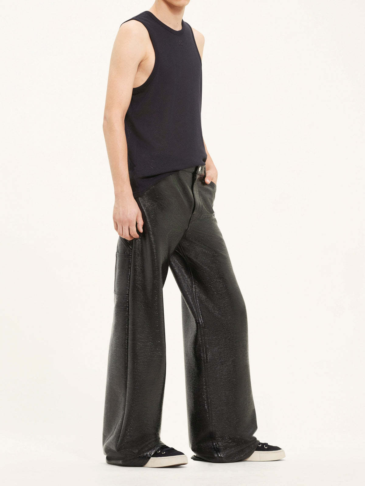 Debardeur sport en mesh - Black