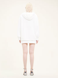62pcs NEW / SWEAT À CAPUCHE  MOLLETON - Heritage white