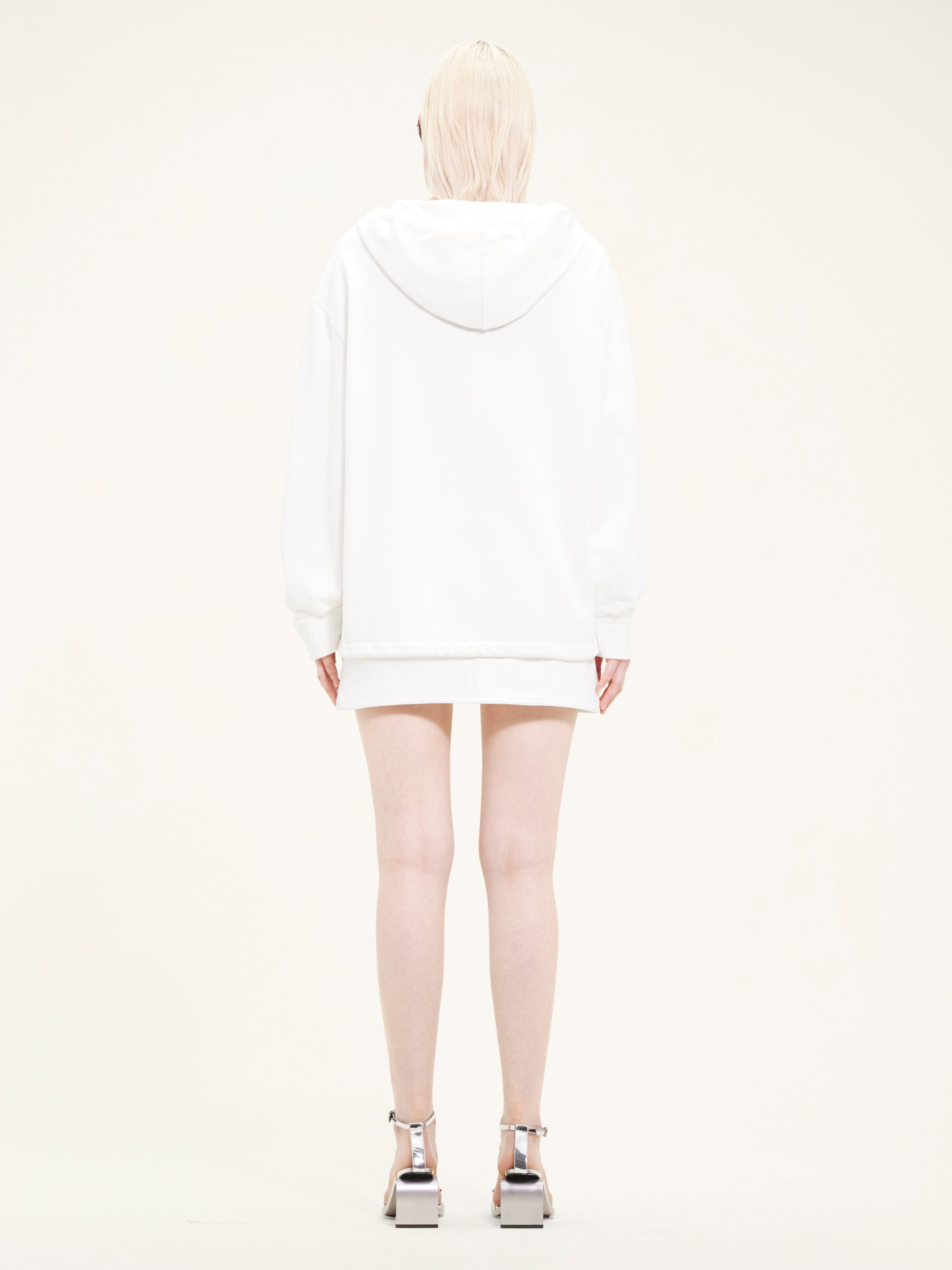 62pcs NEW / SWEAT À CAPUCHE  MOLLETON - Heritage white