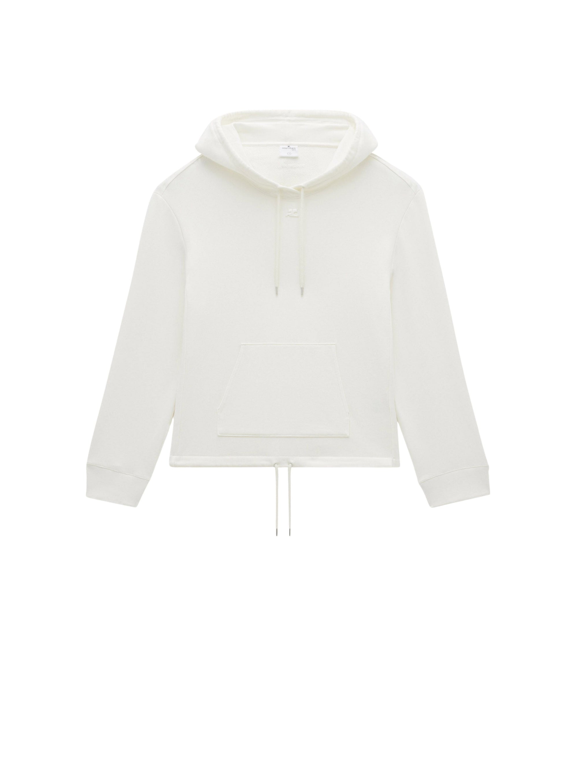 62pcs NEW / SWEAT À CAPUCHE  MOLLETON - Heritage white