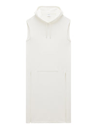 Robe tunique Cocoon à capuche - Heritage White