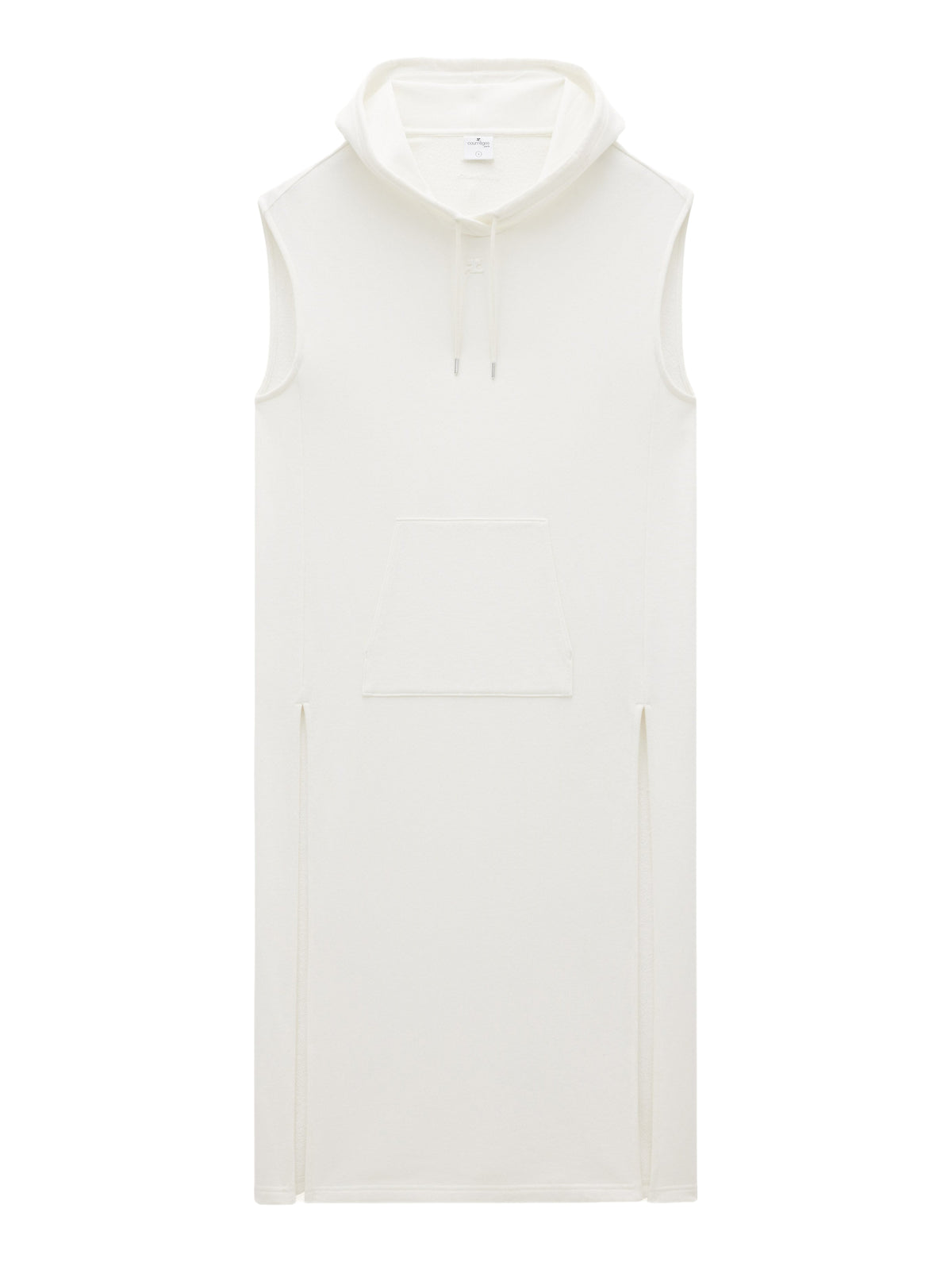 Robe tunique Cocoon à capuche - Heritage White